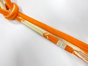 未使用品　正絹　手組帯締め